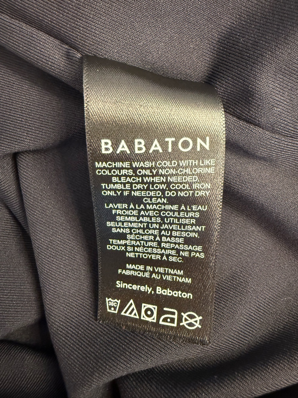 Aritizia Babaton Bodycon Black Contour Tank Dress size Small - Picture 4 of 8